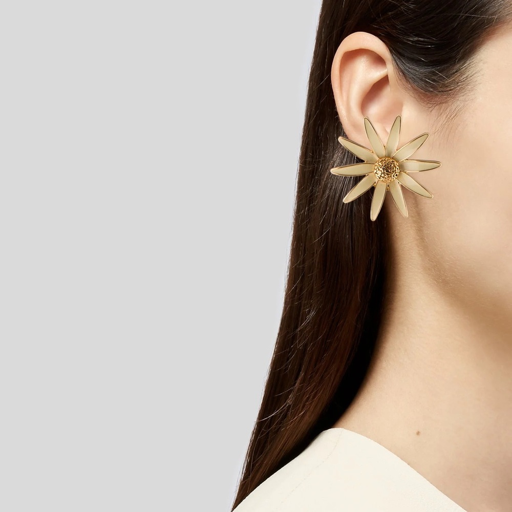 Garden Clip on Earrings